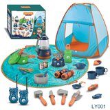  Dječji šator za igru MEGA Camping + rekviziti za kampiranje | shoptok.hr