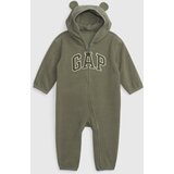 GAP Baby fleece jumpsuit with logo - Boys Cijene