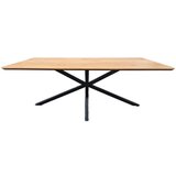 Unique Furniture Blagovaonski stol s pločom stola u dekoru hrasta 100x200 cm Cesura – | shoptok.hr