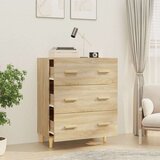  Komoda boja hrasta sonome 70x34x90 cm od konstruiranog drva | shoptok.hr