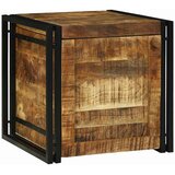  Kutija za spremanje Smeđa i crna 50 x 50 x 50 cm Slike
