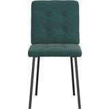 vidaXL Jedilni stol 2 kosa temno zelen žamet | Shoptok.si