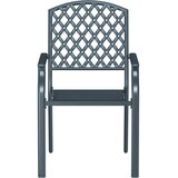  Vrtna stolica 4 pcs Antracit 56 x 65 x 89 cm Čelik | shoptok.hr
