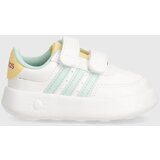 Adidas Otroške superge BREAKNET 2.0 CF bela barva, IH2386 | Shoptok.si