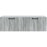  ormar za zid Siva sonoma 98 x 41 x 30 cm Konstruirano drvo | shoptok.hr