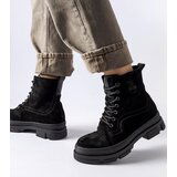 Big Star Black leather boots | Shoptok.si