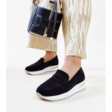 Gemre Black perforated Muna shoes | Shoptok.si
