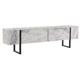 Hanah home TV polica Serenity Fressia Marble Black