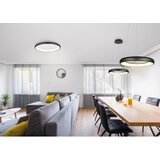  črna LED zatemnitvena stropna svetilka Cardona | Shoptok.si