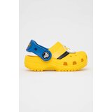 Crocs Otroški natikači rumena barva | Shoptok.si