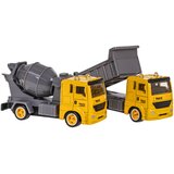 Građevinski set vozila za igru s garažom + rekviziti | Shoptok.si