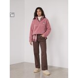 Sinsay Oversize half zip majica s džepovima na patentni zatvarač | shoptok.hr