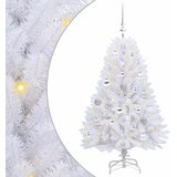  Umjetno božićno drvce s nogom Bijela 120 cm PVC i čelik | shoptok.hr