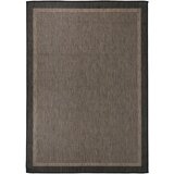 vidaXL Vanjski tepih ravnog tkanja 140 x 200 cm tamnosmeđi | shoptok.hr