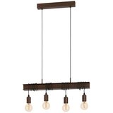 Eglo Viseća lampa TOWNSHEND 4 4xE27 70 cm antik smeđa 43523 | Eponuda.com
