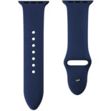 Apple watch Silicone Strap navy blue M/L 42/44/45mm kaiš za sat Cene