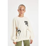 Defacto girls Powerpuff Girls Oversize Fit Crew Neck Sweatshirt Cene