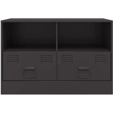 TV ormarići 2 kom crni 67 x 39 x 44 cm čelični | Eponuda.com