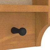  Zidna vješalica za kapute SANDNES 45x12x35 cm Masivno drvo bor | shoptok.hr