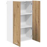 vidaXL Viseča omarica s polico Riga Umetni hrast 60 x 31 x 100 cm | Shoptok.si