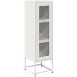 vidaXL Highboard White 36x39x123 cm Hladno valjano jeklo | Shoptok.si