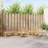  Set vanjskih sofa 7 Komad Bijela | shoptok.hr