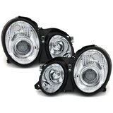 Oem Kristalni farovi Angel Eyes Mercedes CLK W208 (97-02), Hrom | Eponuda.com