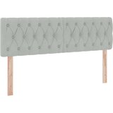  LED krevet za pohranu s madracem Svjetlosiva 140 x 190 cm | shoptok.hr