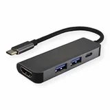 C na HDMI + 2 x USB 3.0-Linkom USB Hub USB