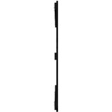 Zidno uzglavlje crni 147x3x90 cm od masivne borovine | Eponuda.ba