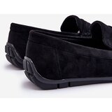 Boto marka niezdefiniowana Men's Suede Loafers Black Wesley | shoptok.hr
