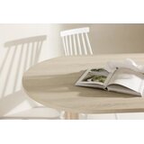 Venture Home Andy ovalni blagovaonski stol 180 &amp;times; 90 cm, izbijeljeni (whitewash) Slike