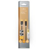 Nedis CCBW60100AT20 USB kabl 2.0 USB-A (M) na USB-B (M) za štampač 2m, Pozlaćeni | Eponuda.com