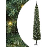 vidaXL Umestno božično drevo Zelena 300 cm PVC in Jeklo in Plastika | Shoptok.si