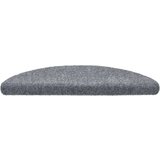 vidaXL 15 kom samoljepljivi otirač za stepenice 56x17x3 cm svijetlo sivi | shoptok.hr