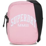 Superdry Torbice SIDE BAG Rožnata Cene