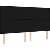  Uzglavlje Crna 180 cm Baršun | shoptok.hr