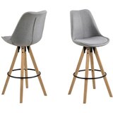 Actona BARSKA STOLICA DONOVAN (VIE BOJA) - siva | shoptok.hr