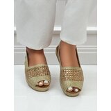 Resti Women's espadrille sandals with rhinestones Belle Sparkle | Shoptok.si