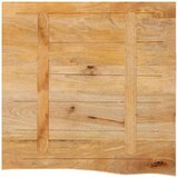 Stolna Mizna plošča z naravnim robom 40x40x3,8 cm trden mangov les, (21412143) | Shoptok.si