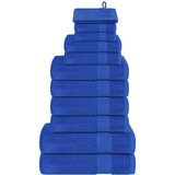  12-dijelni set ručnika plavi 360 gsm 100 % pamuk Cijene