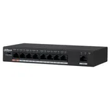 Technology PFS3009-8ET-96 Unmanaged L2 Fast Ethernet (10 /100) Power over Ethernet (PoE) Black