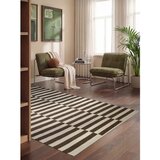 Hanse Home Bela/rjava obojestranska/ročno tkana volnena preproga 120x180 cm Vika – | Shoptok.si