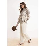 Trendyol Modest Ženska košulja Tctss26Tg00041, Krem Cene
