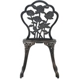 Bistro garnitura 3-delna liti aluminij | Shoptok.si