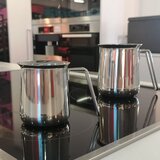Kela LONČIĆ ZA MLIJEKO HERTA, 0,35l NEHRĐAJUĆI ČELIK 18/10 MAT SREBRNA | shoptok.hr