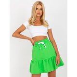 FANCY Skirt-FA-SD-7957.47-light green | Shoptok.si