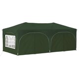  Zložljivi šotor za zabave 575 x 288 x 245 cm Zelena, (5000248661) | Shoptok.si