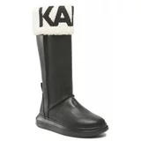 Karl Lagerfeld Zimski škornji KL44580 Črna