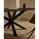 Kave Home Jedilna miza s stekleno mizno ploščo 100x200 cm Argo – | Shoptok.si